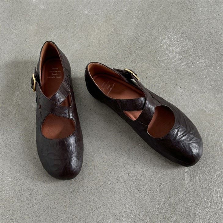Strappy Mary Jane Flats high quality